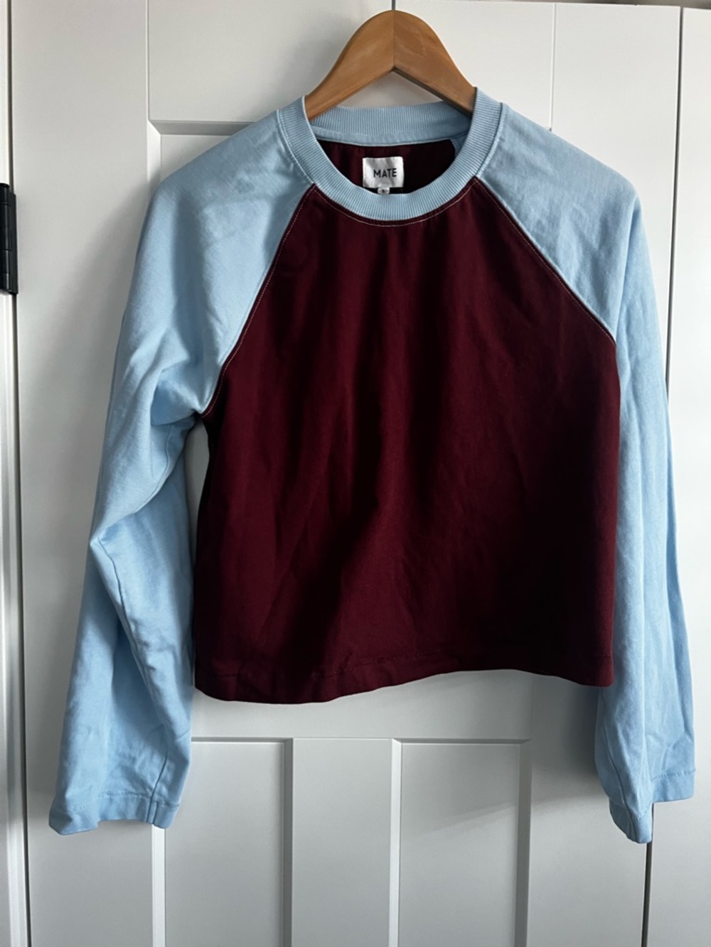 MATE the Label Two-Tone Set - Light Blue & Burgundy - Picture 3 of 6